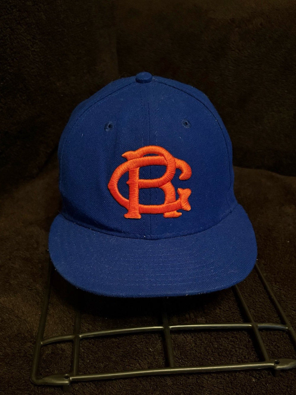 Brooklyn Royal Giants New Era 59fifty Negro League Baseball fitted hat 6 7/8 EUC